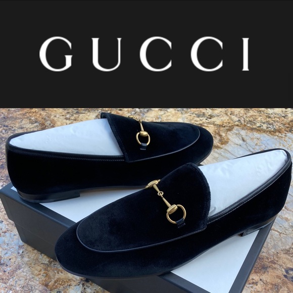 Gucci Shoes - Gucci Woman Softy Velvet Malaga Kid Flat Shoe SZ40